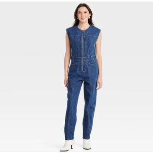 Universal Thread NWT tailored denim jumpsuit size 6
